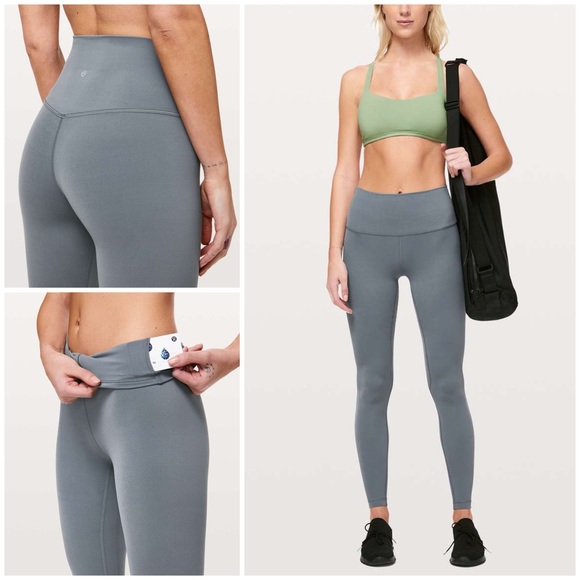 Lululemon Align Pant Sz 6/28" In Steam Blue - Picture 2 of 8